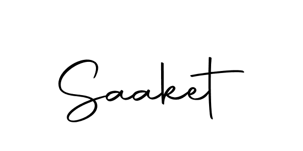 Create a beautiful signature design for name Saaket. With this signature (Autography-DOLnW) fonts, you can make a handwritten signature for free. Saaket signature style 10 images and pictures png