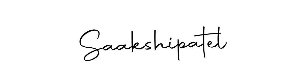Make a beautiful signature design for name Saakshipatel. Use this online signature maker to create a handwritten signature for free. Saakshipatel signature style 10 images and pictures png