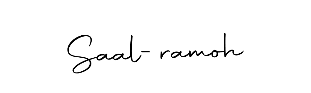How to make Saal-ramoh signature? Autography-DOLnW is a professional autograph style. Create handwritten signature for Saal-ramoh name. Saal-ramoh signature style 10 images and pictures png