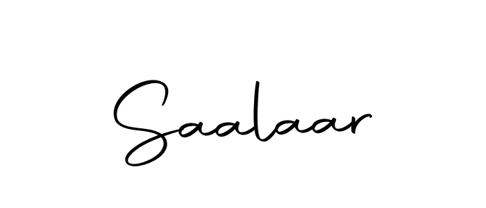 How to make Saalaar signature? Autography-DOLnW is a professional autograph style. Create handwritten signature for Saalaar name. Saalaar signature style 10 images and pictures png