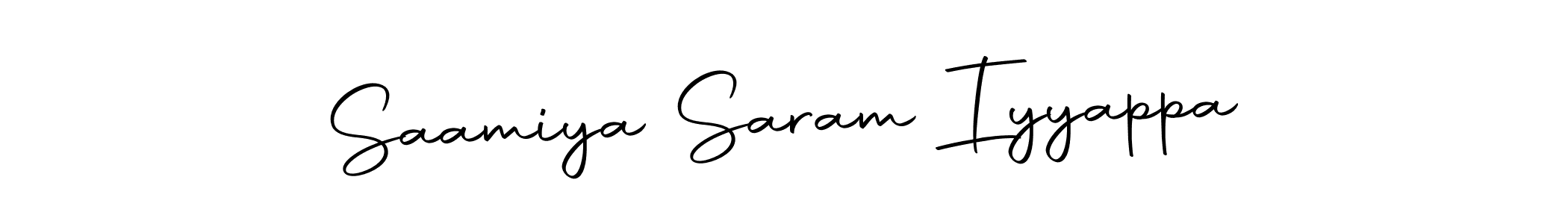Here are the top 10 professional signature styles for the name Saamiya Saram Iyyappa. These are the best autograph styles you can use for your name. Saamiya Saram Iyyappa signature style 10 images and pictures png