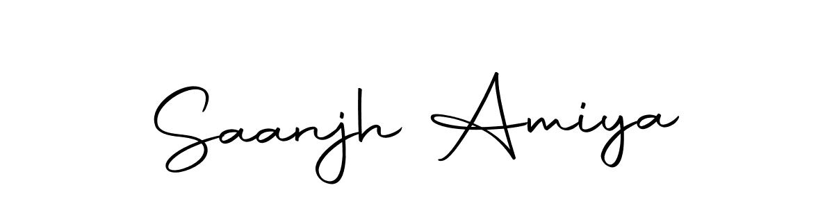 Once you've used our free online signature maker to create your best signature Autography-DOLnW style, it's time to enjoy all of the benefits that Saanjh Amiya name signing documents. Saanjh Amiya signature style 10 images and pictures png