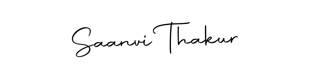Make a beautiful signature design for name Saanvi Thakur. With this signature (Autography-DOLnW) style, you can create a handwritten signature for free. Saanvi Thakur signature style 10 images and pictures png