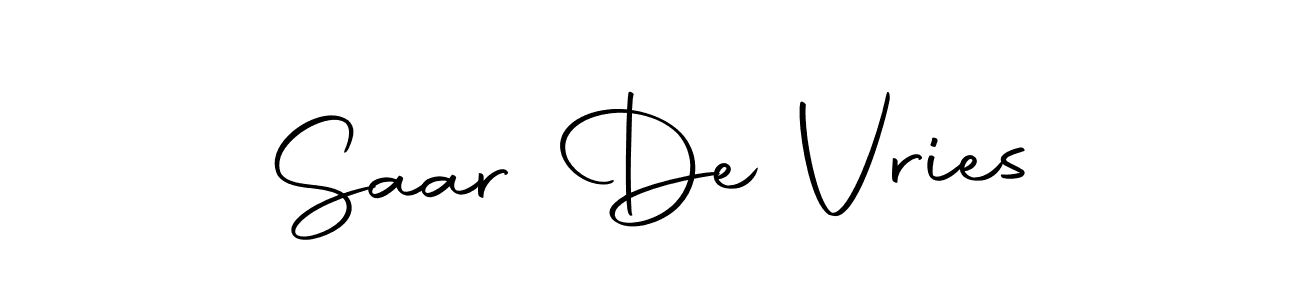 Design your own signature with our free online signature maker. With this signature software, you can create a handwritten (Autography-DOLnW) signature for name Saar De Vries. Saar De Vries signature style 10 images and pictures png