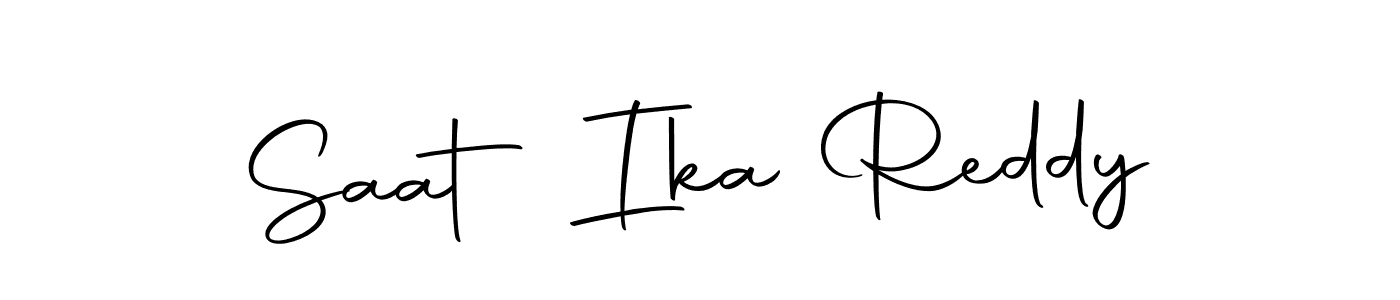 if you are searching for the best signature style for your name Saat Ika Reddy. so please give up your signature search. here we have designed multiple signature styles  using Autography-DOLnW. Saat Ika Reddy signature style 10 images and pictures png