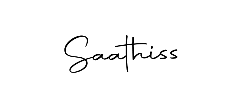 Also we have Saathiss name is the best signature style. Create professional handwritten signature collection using Autography-DOLnW autograph style. Saathiss signature style 10 images and pictures png