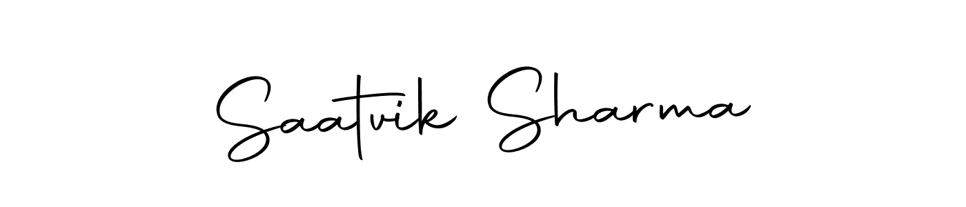 Use a signature maker to create a handwritten signature online. With this signature software, you can design (Autography-DOLnW) your own signature for name Saatvik Sharma. Saatvik Sharma signature style 10 images and pictures png