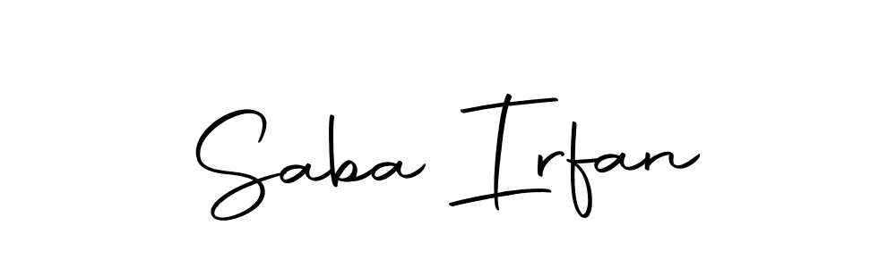 How to Draw Saba Irfan signature style? Autography-DOLnW is a latest design signature styles for name Saba Irfan. Saba Irfan signature style 10 images and pictures png