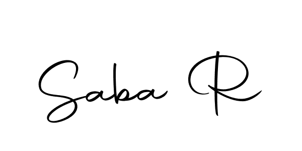 Autography-DOLnW is a professional signature style that is perfect for those who want to add a touch of class to their signature. It is also a great choice for those who want to make their signature more unique. Get Saba R name to fancy signature for free. Saba R signature style 10 images and pictures png