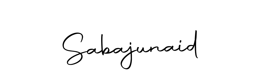It looks lik you need a new signature style for name Sabajunaid. Design unique handwritten (Autography-DOLnW) signature with our free signature maker in just a few clicks. Sabajunaid signature style 10 images and pictures png