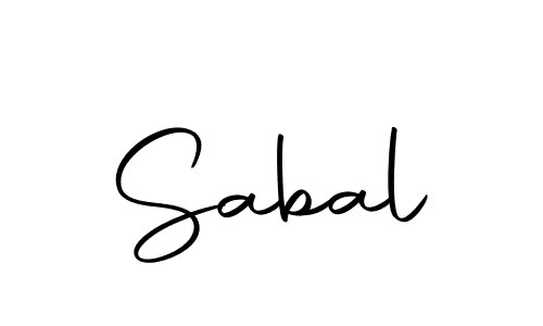 Use a signature maker to create a handwritten signature online. With this signature software, you can design (Autography-DOLnW) your own signature for name Sabal. Sabal signature style 10 images and pictures png