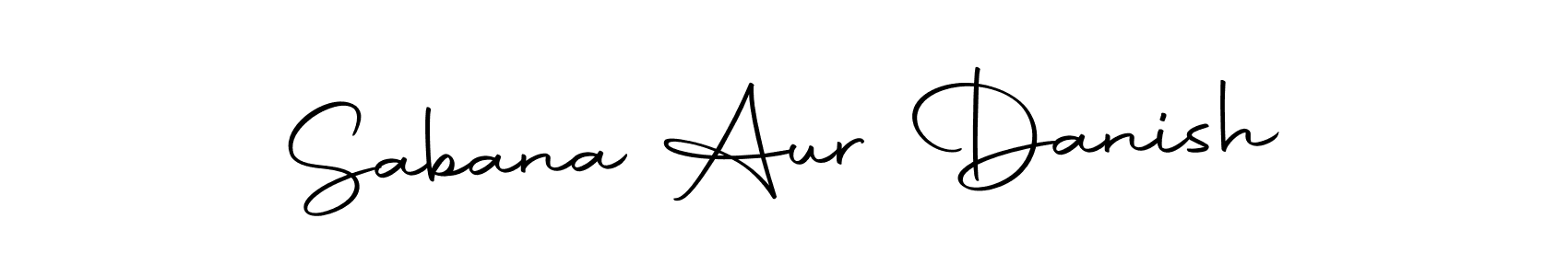 Design your own signature with our free online signature maker. With this signature software, you can create a handwritten (Autography-DOLnW) signature for name Sabana Aur Danish. Sabana Aur Danish signature style 10 images and pictures png
