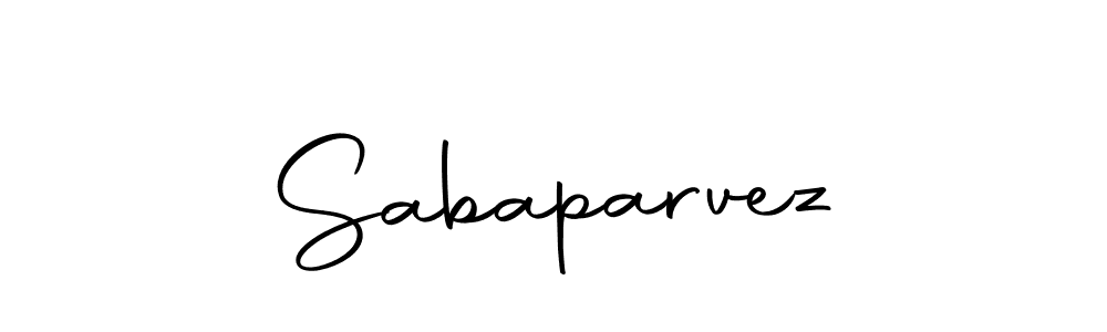 Use a signature maker to create a handwritten signature online. With this signature software, you can design (Autography-DOLnW) your own signature for name Sabaparvez. Sabaparvez signature style 10 images and pictures png