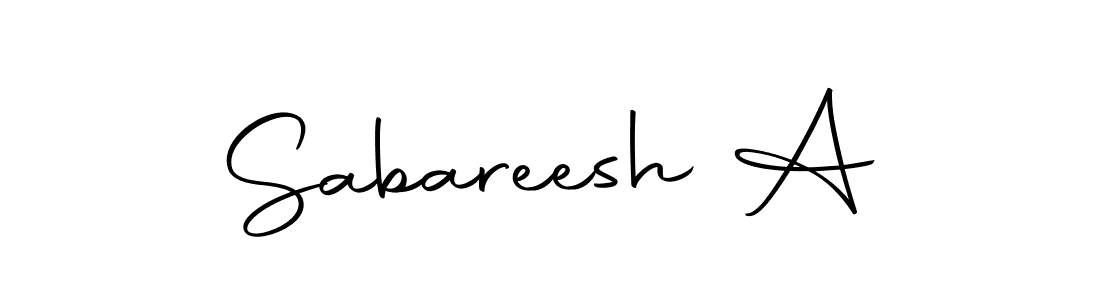You should practise on your own different ways (Autography-DOLnW) to write your name (Sabareesh A) in signature. don't let someone else do it for you. Sabareesh A signature style 10 images and pictures png