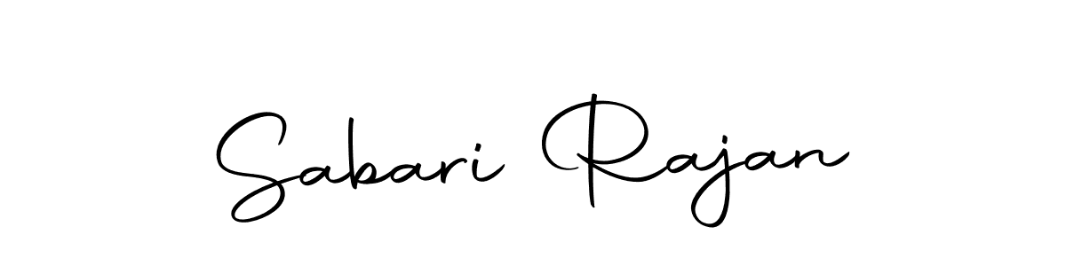 Design your own signature with our free online signature maker. With this signature software, you can create a handwritten (Autography-DOLnW) signature for name Sabari Rajan. Sabari Rajan signature style 10 images and pictures png