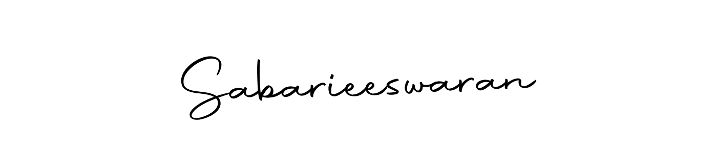 The best way (Autography-DOLnW) to make a short signature is to pick only two or three words in your name. The name Sabarieeswaran include a total of six letters. For converting this name. Sabarieeswaran signature style 10 images and pictures png