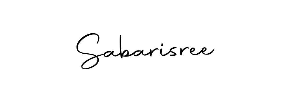 How to make Sabarisree signature? Autography-DOLnW is a professional autograph style. Create handwritten signature for Sabarisree name. Sabarisree signature style 10 images and pictures png