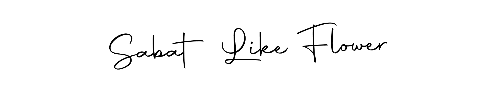 Once you've used our free online signature maker to create your best signature Autography-DOLnW style, it's time to enjoy all of the benefits that Sabat Like Flower name signing documents. Sabat Like Flower signature style 10 images and pictures png