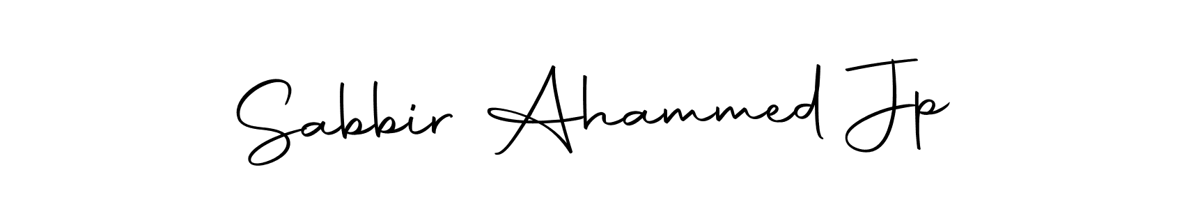 Also we have Sabbir Ahammed Jp name is the best signature style. Create professional handwritten signature collection using Autography-DOLnW autograph style. Sabbir Ahammed Jp signature style 10 images and pictures png