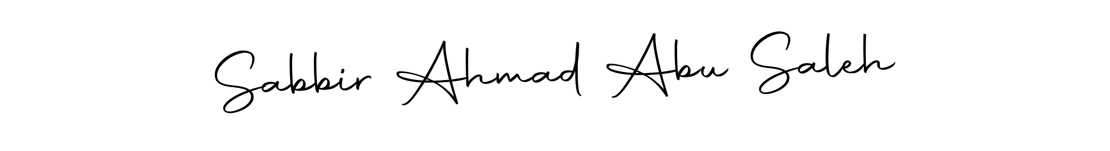 Use a signature maker to create a handwritten signature online. With this signature software, you can design (Autography-DOLnW) your own signature for name Sabbir Ahmad Abu Saleh. Sabbir Ahmad Abu Saleh signature style 10 images and pictures png