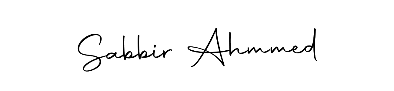 The best way (Autography-DOLnW) to make a short signature is to pick only two or three words in your name. The name Sabbir Ahmmed include a total of six letters. For converting this name. Sabbir Ahmmed signature style 10 images and pictures png