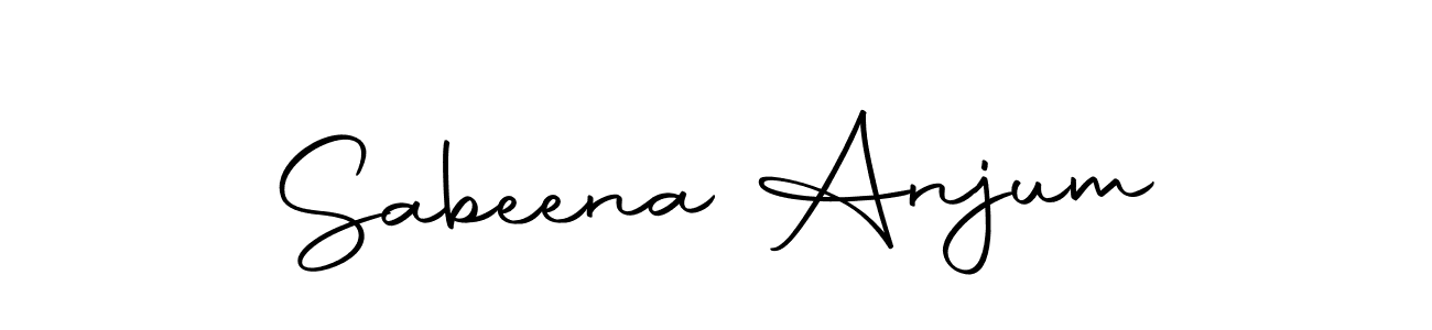 Use a signature maker to create a handwritten signature online. With this signature software, you can design (Autography-DOLnW) your own signature for name Sabeena Anjum. Sabeena Anjum signature style 10 images and pictures png