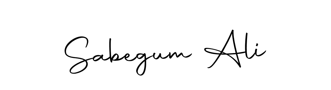 Make a beautiful signature design for name Sabegum Ali. Use this online signature maker to create a handwritten signature for free. Sabegum Ali signature style 10 images and pictures png