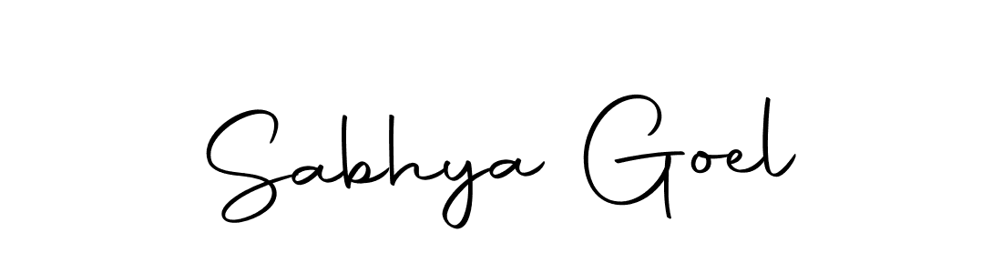 You should practise on your own different ways (Autography-DOLnW) to write your name (Sabhya Goel) in signature. don't let someone else do it for you. Sabhya Goel signature style 10 images and pictures png