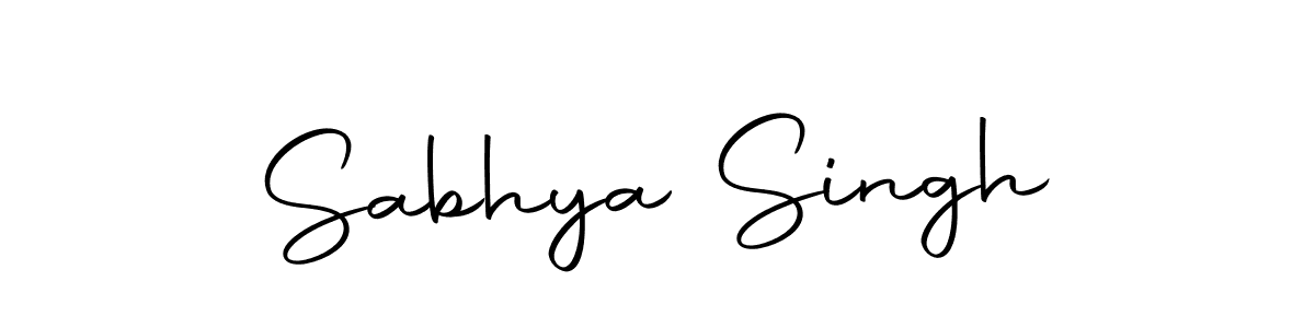 It looks lik you need a new signature style for name Sabhya Singh. Design unique handwritten (Autography-DOLnW) signature with our free signature maker in just a few clicks. Sabhya Singh signature style 10 images and pictures png