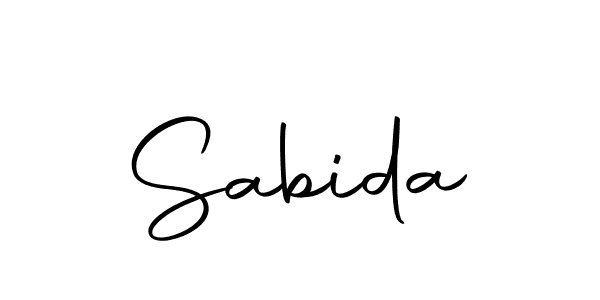 How to make Sabida signature? Autography-DOLnW is a professional autograph style. Create handwritten signature for Sabida name. Sabida signature style 10 images and pictures png