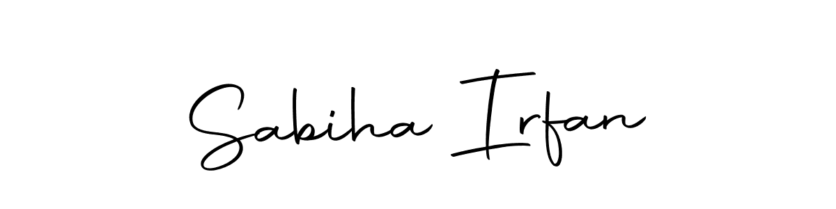 Here are the top 10 professional signature styles for the name Sabiha Irfan. These are the best autograph styles you can use for your name. Sabiha Irfan signature style 10 images and pictures png