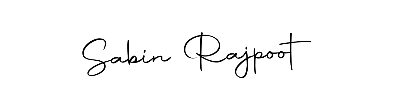 You should practise on your own different ways (Autography-DOLnW) to write your name (Sabin Rajpoot) in signature. don't let someone else do it for you. Sabin Rajpoot signature style 10 images and pictures png