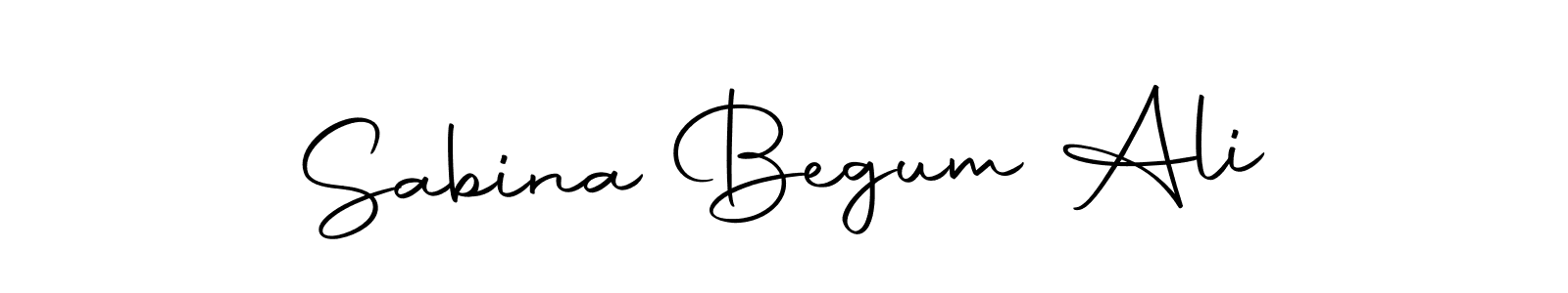 Sabina Begum Ali stylish signature style. Best Handwritten Sign (Autography-DOLnW) for my name. Handwritten Signature Collection Ideas for my name Sabina Begum Ali. Sabina Begum Ali signature style 10 images and pictures png