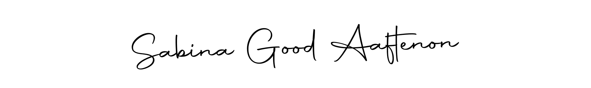 Make a beautiful signature design for name Sabina Good Aaftenon. Use this online signature maker to create a handwritten signature for free. Sabina Good Aaftenon signature style 10 images and pictures png