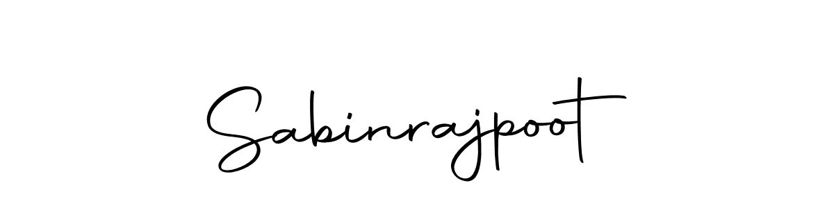 The best way (Autography-DOLnW) to make a short signature is to pick only two or three words in your name. The name Sabinrajpoot include a total of six letters. For converting this name. Sabinrajpoot signature style 10 images and pictures png