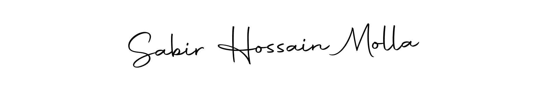 if you are searching for the best signature style for your name Sabir Hossain Molla. so please give up your signature search. here we have designed multiple signature styles  using Autography-DOLnW. Sabir Hossain Molla signature style 10 images and pictures png