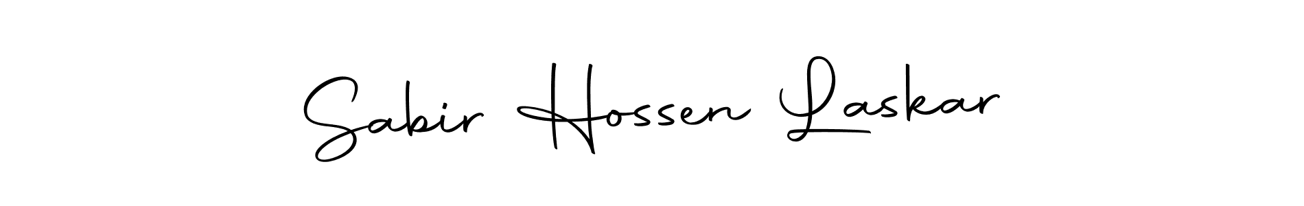 Make a beautiful signature design for name Sabir Hossen Laskar. With this signature (Autography-DOLnW) style, you can create a handwritten signature for free. Sabir Hossen Laskar signature style 10 images and pictures png