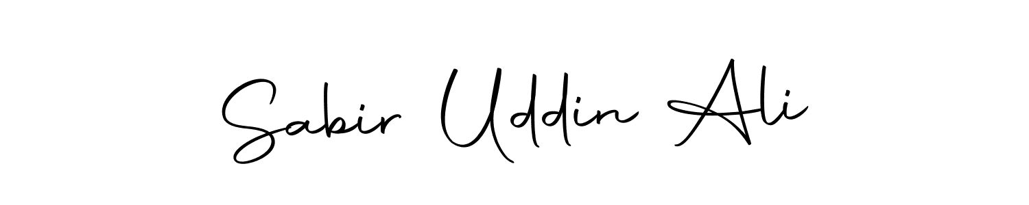 Make a beautiful signature design for name Sabir Uddin Ali. Use this online signature maker to create a handwritten signature for free. Sabir Uddin Ali signature style 10 images and pictures png
