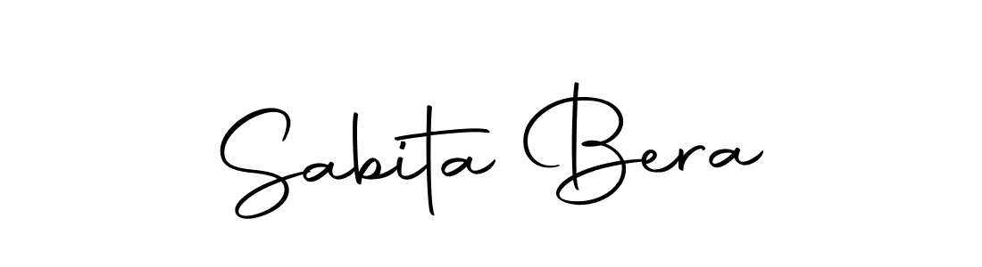 Make a beautiful signature design for name Sabita Bera. Use this online signature maker to create a handwritten signature for free. Sabita Bera signature style 10 images and pictures png
