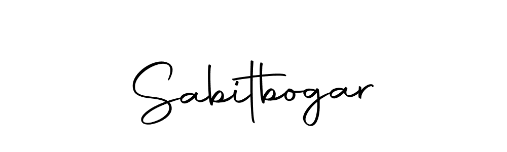 How to make Sabitbogar name signature. Use Autography-DOLnW style for creating short signs online. This is the latest handwritten sign. Sabitbogar signature style 10 images and pictures png