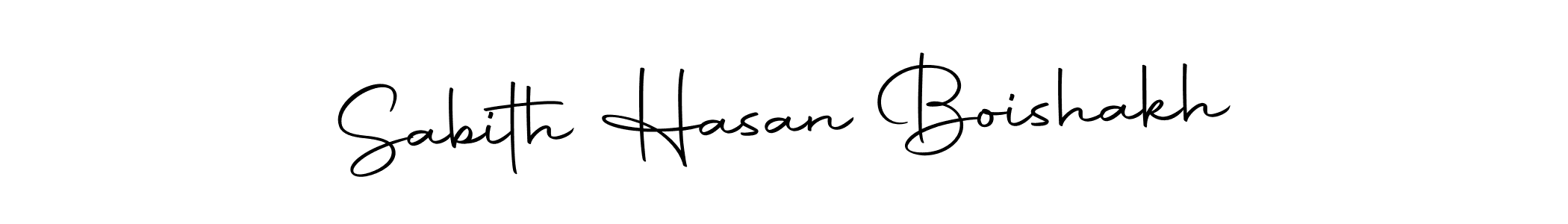 The best way (Autography-DOLnW) to make a short signature is to pick only two or three words in your name. The name Sabith Hasan Boishakh include a total of six letters. For converting this name. Sabith Hasan Boishakh signature style 10 images and pictures png