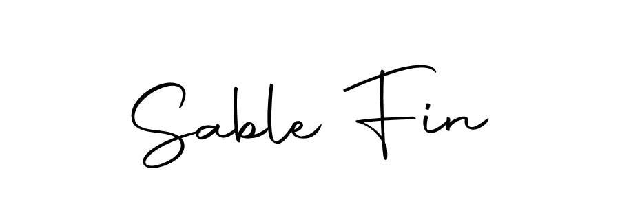 Similarly Autography-DOLnW is the best handwritten signature design. Signature creator online .You can use it as an online autograph creator for name Sable Fin. Sable Fin signature style 10 images and pictures png