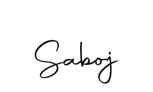 Saboj stylish signature style. Best Handwritten Sign (Autography-DOLnW) for my name. Handwritten Signature Collection Ideas for my name Saboj. Saboj signature style 10 images and pictures png