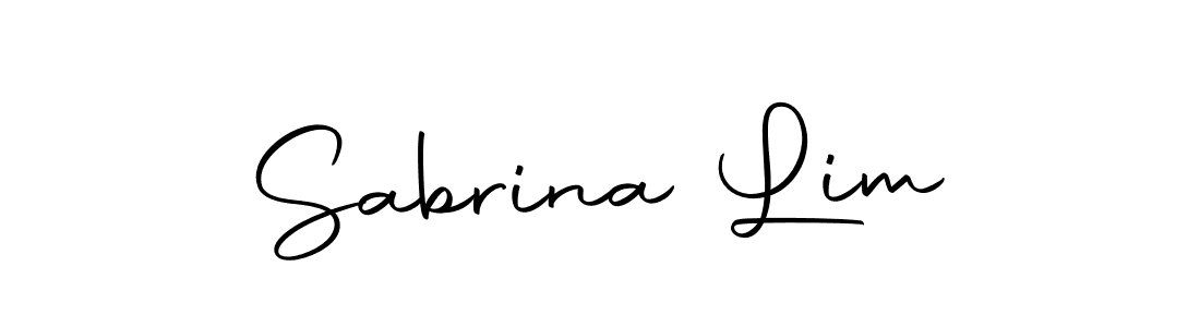 How to make Sabrina Lim signature? Autography-DOLnW is a professional autograph style. Create handwritten signature for Sabrina Lim name. Sabrina Lim signature style 10 images and pictures png