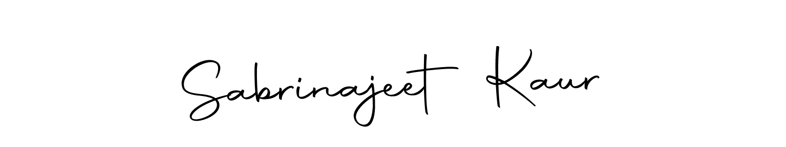 You should practise on your own different ways (Autography-DOLnW) to write your name (Sabrinajeet Kaur) in signature. don't let someone else do it for you. Sabrinajeet Kaur signature style 10 images and pictures png