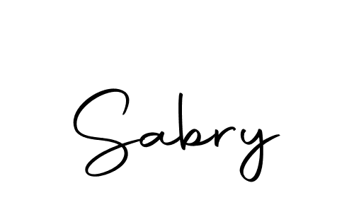 How to make Sabry signature? Autography-DOLnW is a professional autograph style. Create handwritten signature for Sabry name. Sabry signature style 10 images and pictures png