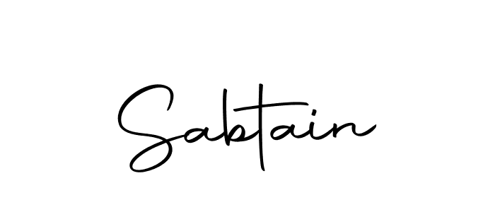 Make a beautiful signature design for name Sabtain. With this signature (Autography-DOLnW) style, you can create a handwritten signature for free. Sabtain signature style 10 images and pictures png