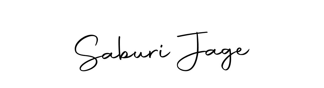 Once you've used our free online signature maker to create your best signature Autography-DOLnW style, it's time to enjoy all of the benefits that Saburi Jage name signing documents. Saburi Jage signature style 10 images and pictures png