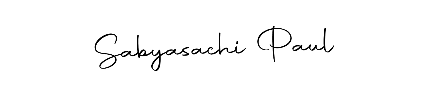 Design your own signature with our free online signature maker. With this signature software, you can create a handwritten (Autography-DOLnW) signature for name Sabyasachi Paul. Sabyasachi Paul signature style 10 images and pictures png