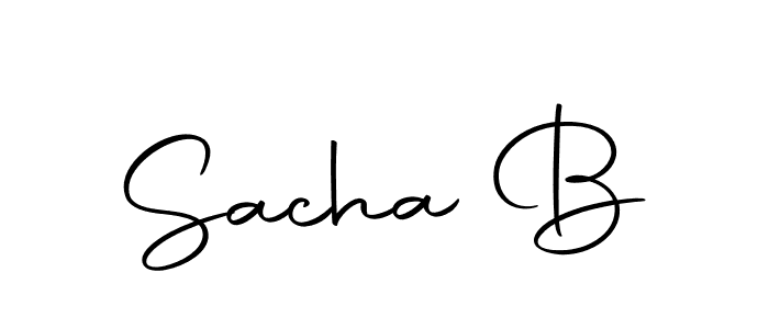 Best and Professional Signature Style for Sacha B. Autography-DOLnW Best Signature Style Collection. Sacha B signature style 10 images and pictures png